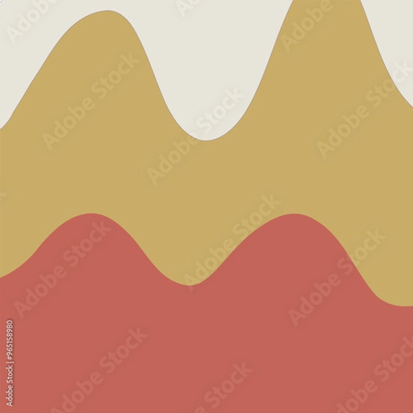 Obraz Abstract background from colored shaped lines