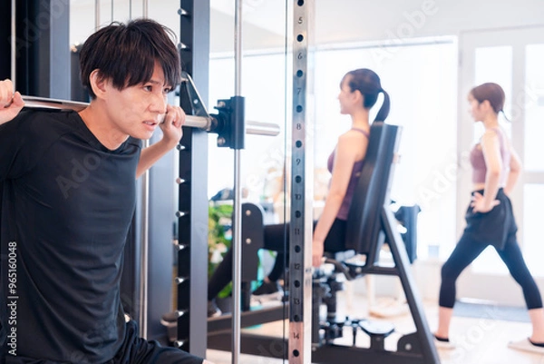 Obraz ジム・トレーニング