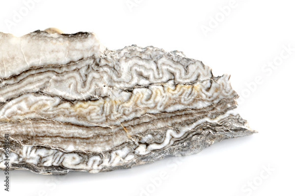 Fototapeta white grey alabaster agate