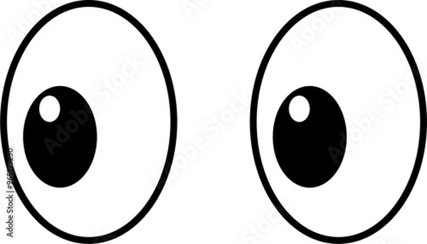 Obraz Cartoon eyes
