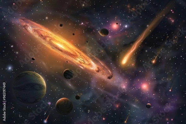 Fototapeta Beautiful Outer Space View