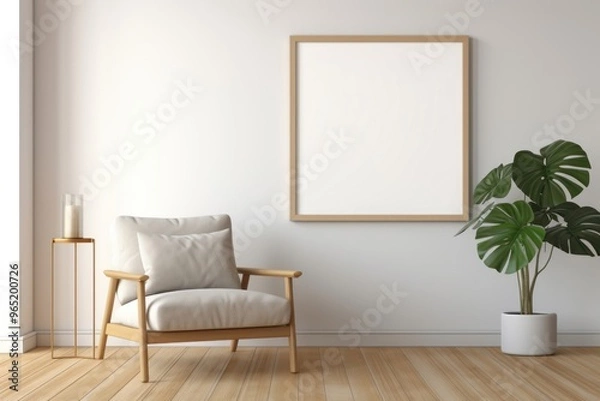 Fototapeta Furniture room wood architecture.