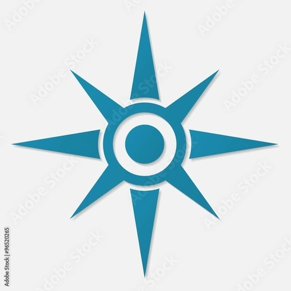 Fototapeta Compass Icon