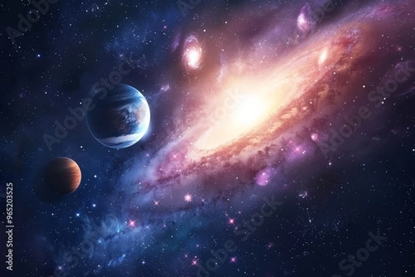 Fototapeta Beautiful Outer Space View