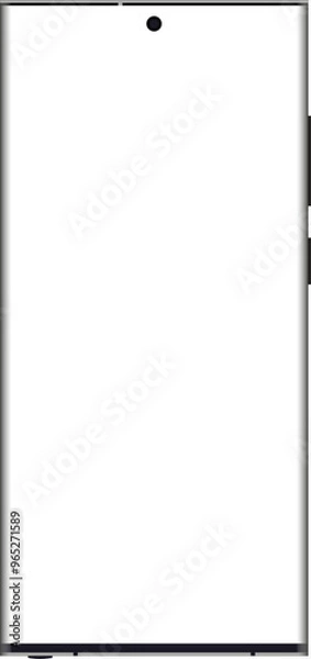 Obraz Samsung s23, s23 ultra frame design, black and white design