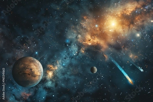 Fototapeta Beautiful Outer Space View