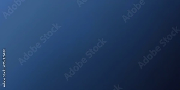Fototapeta Dark blue gradient background with rich hues and glossy texture,