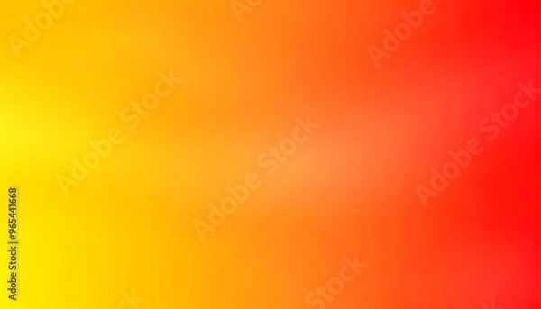 Fototapeta Soft red and orange gradient blur background