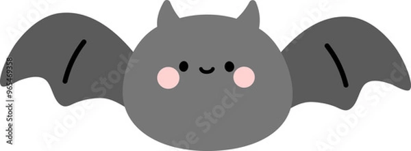 Obraz 할로윈박쥐 일러스트레이션