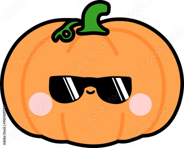 Obraz 호박 일러스트