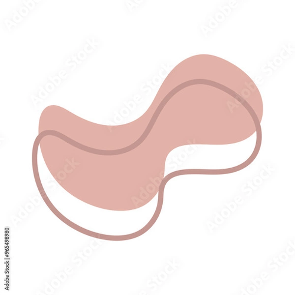 Fototapeta Abstract Boho Shape