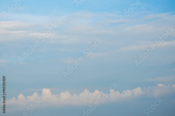 Obraz blue sky with clouds