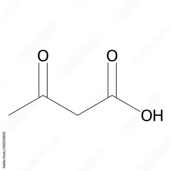 Obraz acetoacetic acid
