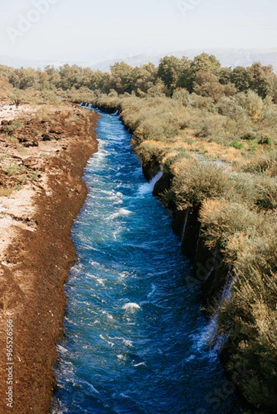 Fototapeta Buna canals in Bosnia, close to Mostar