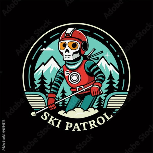 Obraz t-shirt design vector for print. 