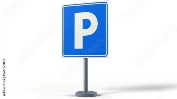 Obraz Parking Sign.
