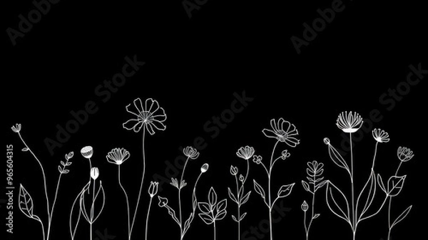 Fototapeta Minimalist Background: Creative Vector Art with Subtle Blue Tones
