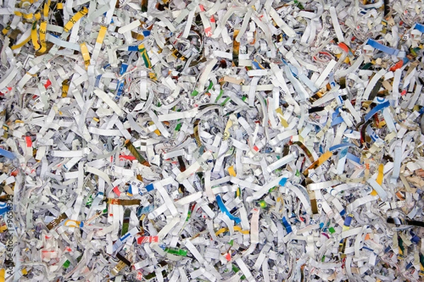 Obraz Rozdrobniony papier