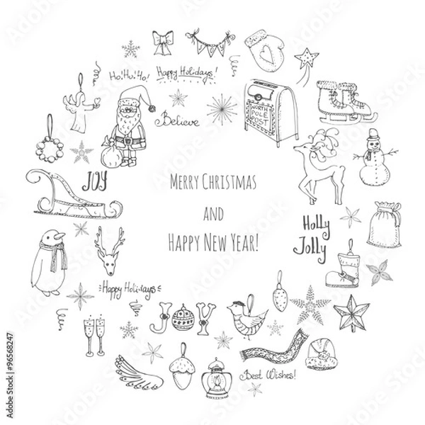 Obraz Merry Christmas