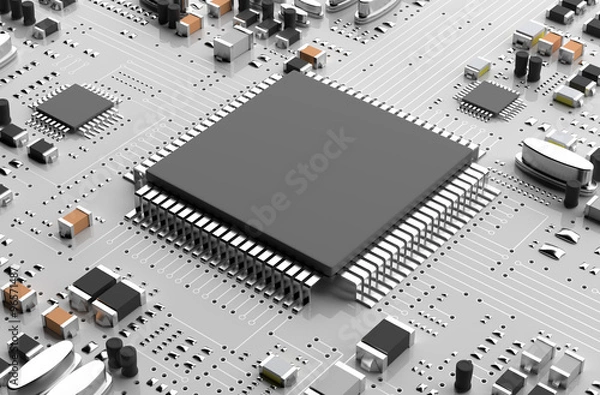 Obraz The powerful microprocessor