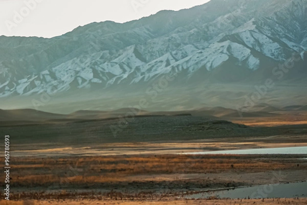 Obraz landscape with snow