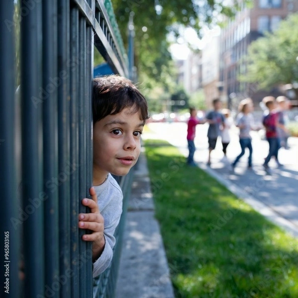 Obraz Hands Typing Quickly on a Keyboard