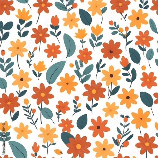 Fototapeta floral pattern