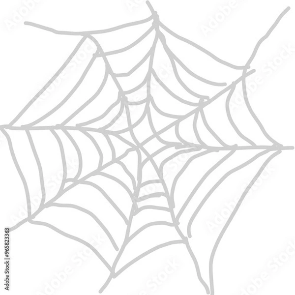 Obraz spider web illustration