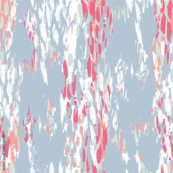 Obraz colorful mixed brush animal pattern