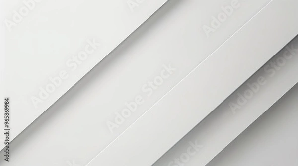 Fototapeta Minimalist White Background with Subtle Light Gradient