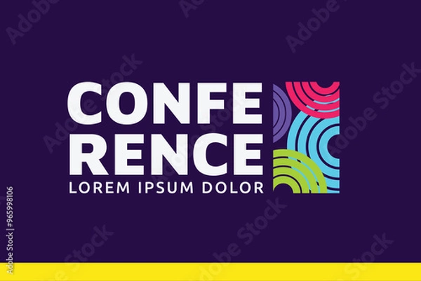 Obraz Logo Conference 6a-06