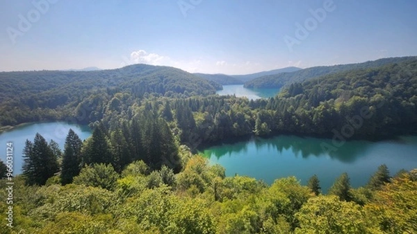 Fototapeta Lagos de Plitvice