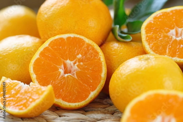 Fototapeta Fresh oranges