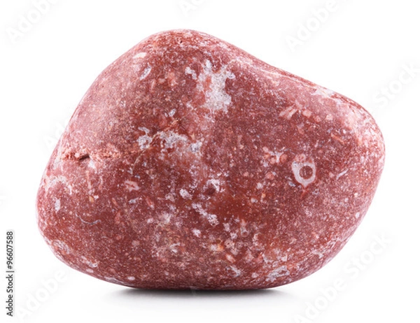 Obraz Red stone isolated