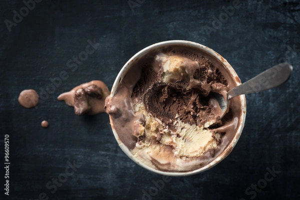 Obraz Ice cream in tub