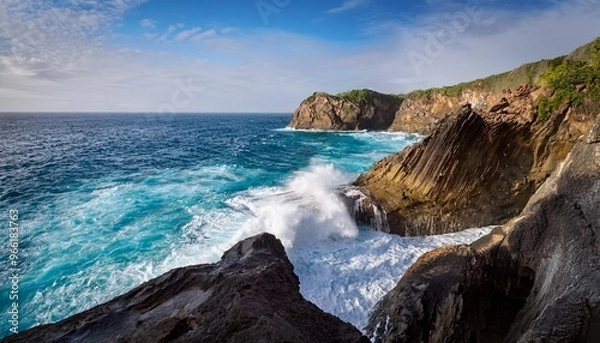 Fototapeta cliffs of moher at sunset