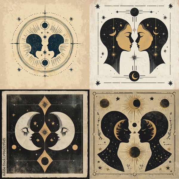 Fototapeta Gemelli Oroscopo