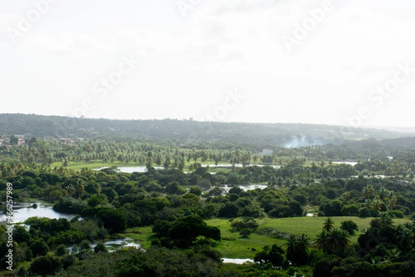 Obraz Lagos e verde natureza