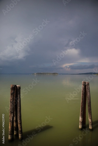 Obraz trasimeno lake