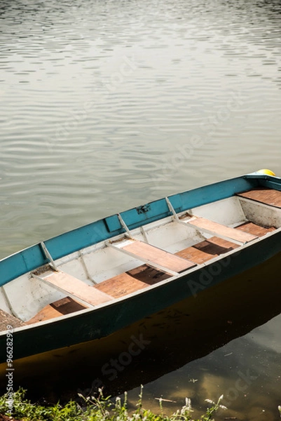 Obraz boat on the lake