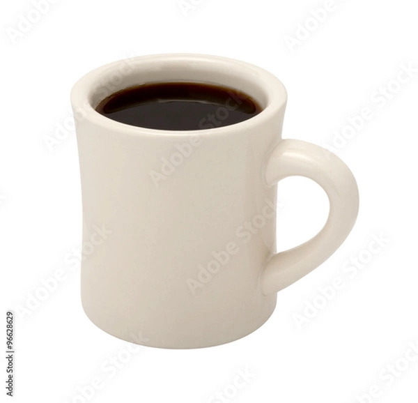 Obraz Coffee in Classic White Diner Cup