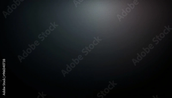 Fototapeta Abstract dark moody gradient noisy grain background texture