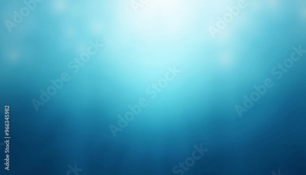 Obraz Abstract calming ocean blue gradient noisy grain background texture
