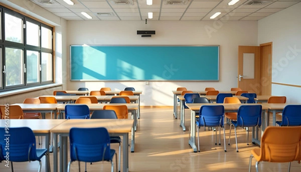 Fototapeta room with chairs