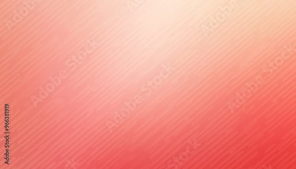 Obraz Abstract coral and salmon pink gradient noisy grain background texture
