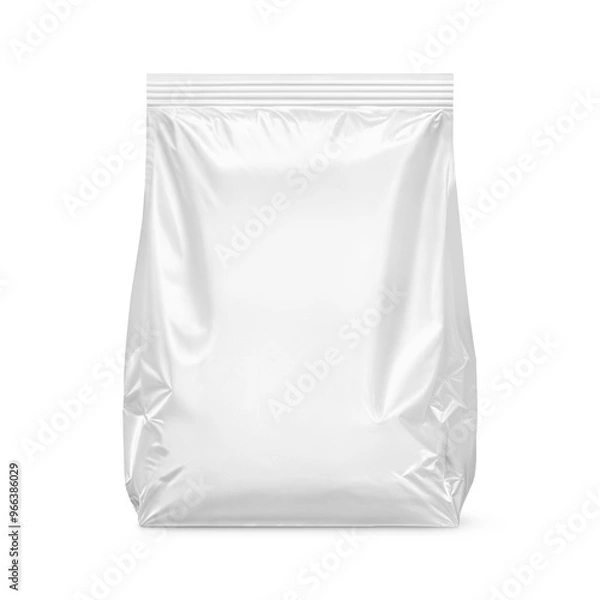 Obraz An image of a Food Bag isolated on a white background