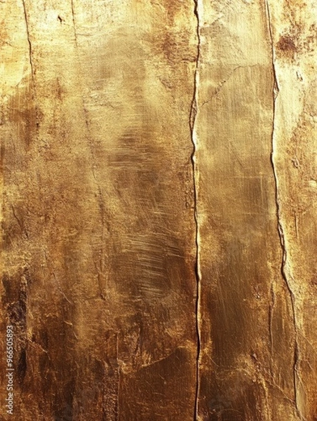 Fototapeta golden texture used as background, golden surface, wall

