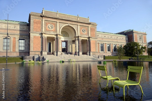 Fototapeta The National art Gallery of Denmark in Copenhagen