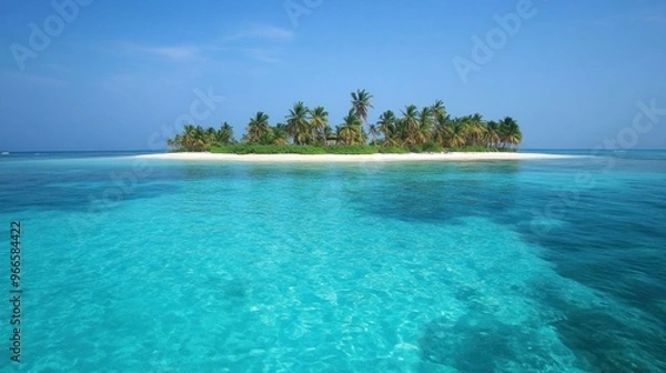 Obraz Tropical Island Paradise