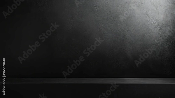 Fototapeta Black Surface with a Dark Background